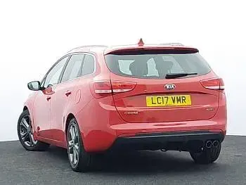 Used Kia Ceed GT-Line 2017 Red Hatchback