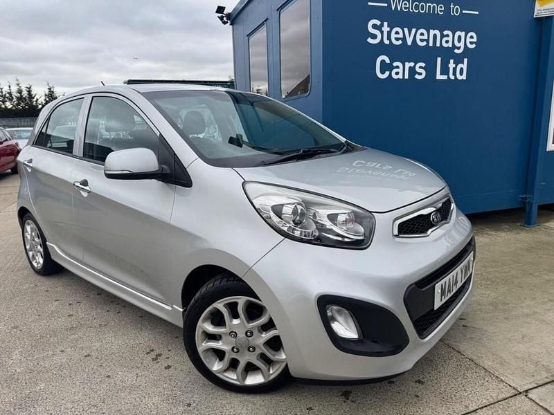 Silver Used 2014 Kia Picanto Hatchback | £4,295 (Fair price) - Image 1/4