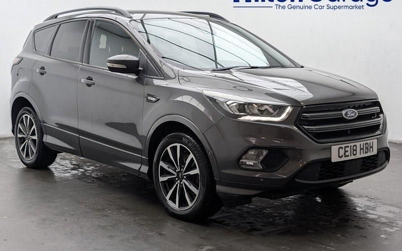 Grey Used 2018 Ford Kuga ST-Line SUV | £12,550 (Fair price) - Image 1/4