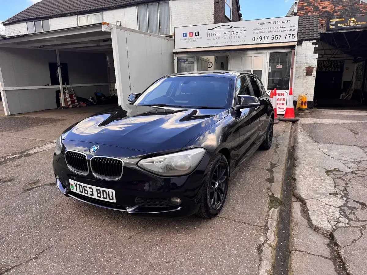 Used BMW 116 Comfort Edition 114 HP (83 kW) 2013 Black Hatchback