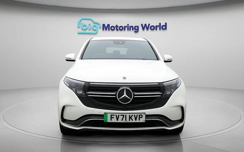 Used Mercedes EQC400 AMG Line Premium 300 kW (408 HP) 2022 White SUV