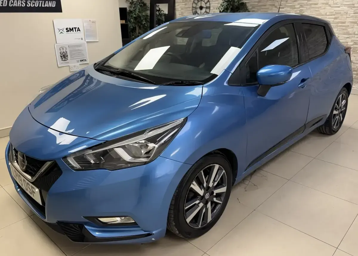 Usata Nissan Micra Tekna 2019 Blu Utilitaria