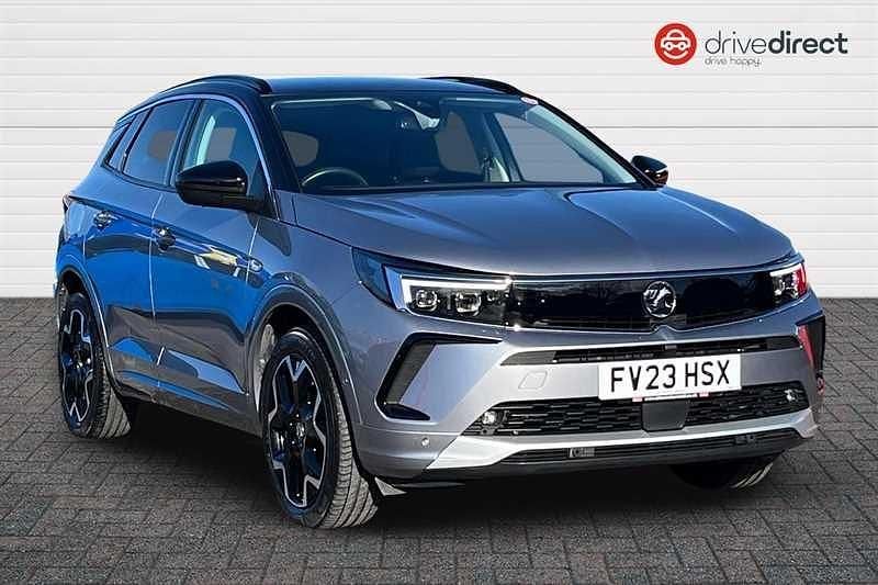 Used Vauxhall Grandland X Elite 130 HP (95 kW) 2023 Grey SUV