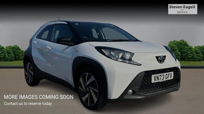 White Used 2023 Toyota Aygo Hatchback | £13,337 (Fair price) - Image 1/2