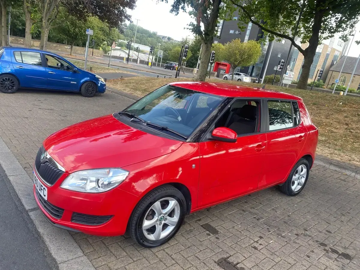 Used Skoda Fabia SE 2010 Red Hatchback