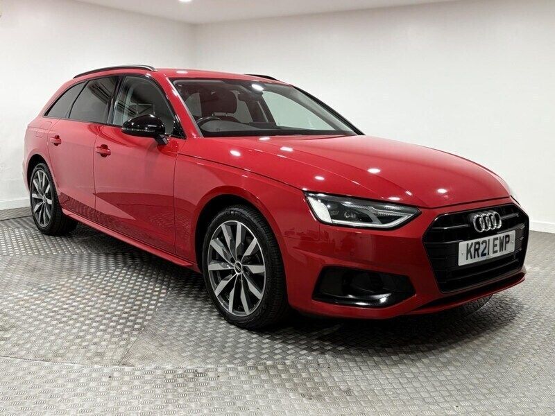 Red Used 2021 Audi A4 Sport Estate | £16,995 (Fair price) - Image 1/4