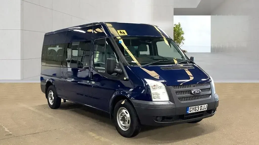 Used Ford Transit 133 HP (97 kW) 2013 Blue Van