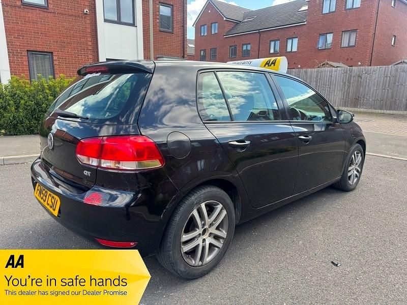 Used VW Golf VI GT 2009 Black Hatchback