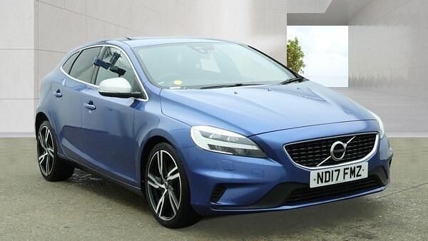 Used Volvo V40 R-Design Pro 2017 Blue Hatchback