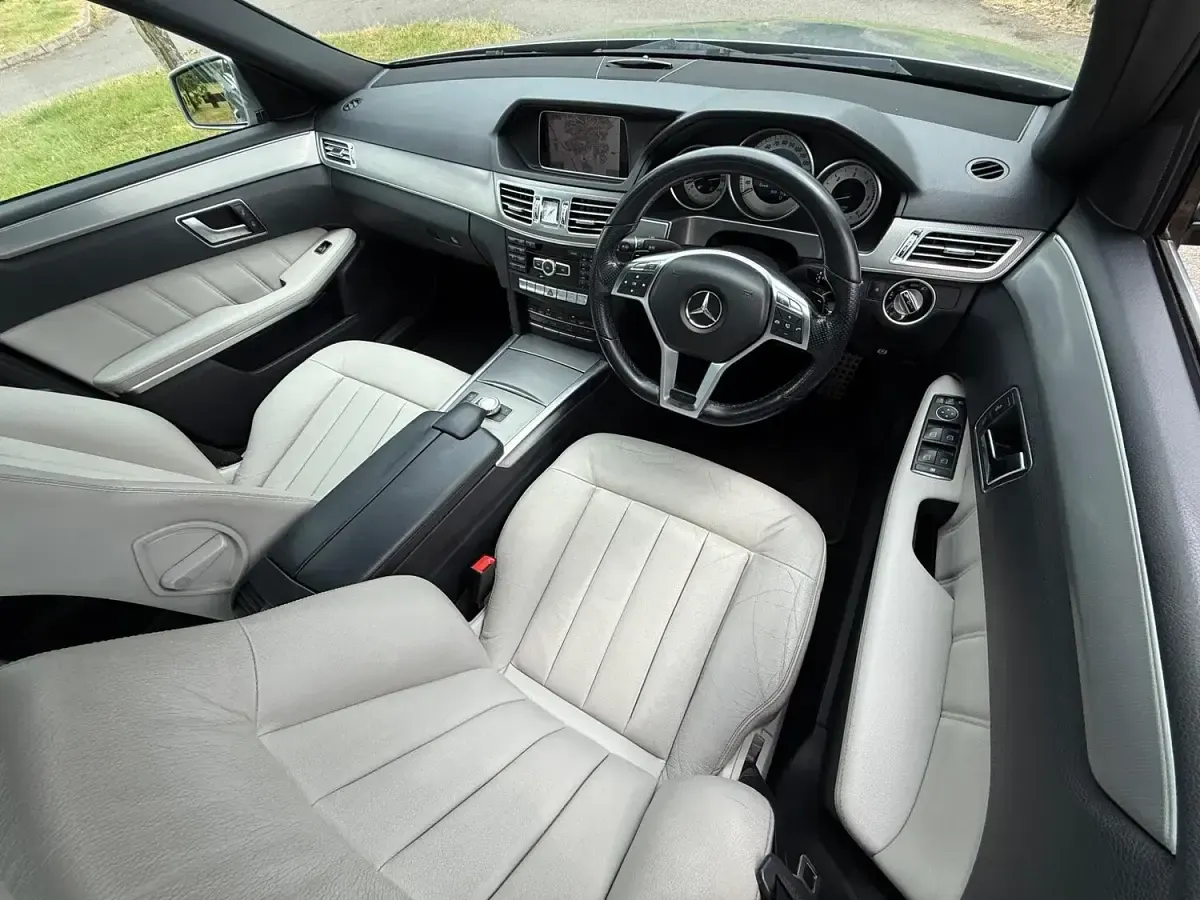 Used Mercedes E350 AMG 2013 Silver Sedan