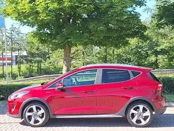 Used Ford Fiesta Active 125 HP (91 kW) 2020 Red Hatchback