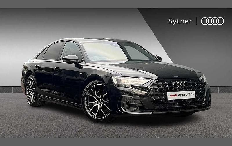Black New 2025 Audi A8 Black Edition Sedan | £61,000 - Image 1/4