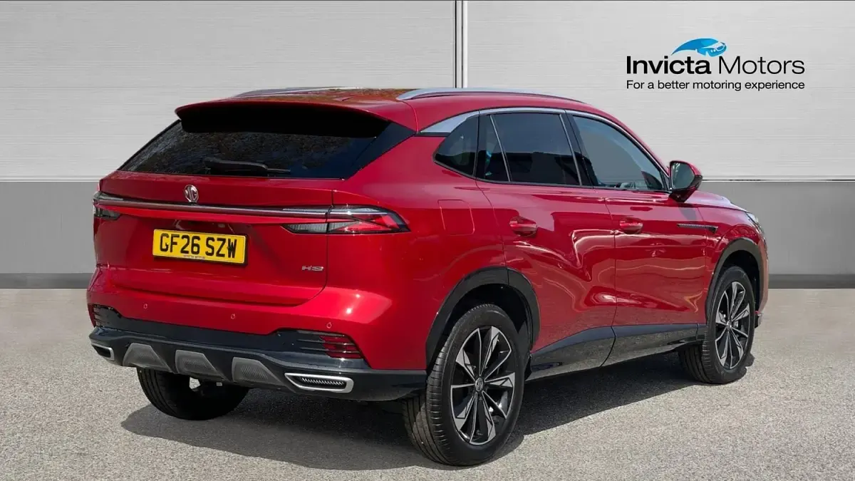 New MG HS SE 170 HP (125 kW) 2026 Red SUV