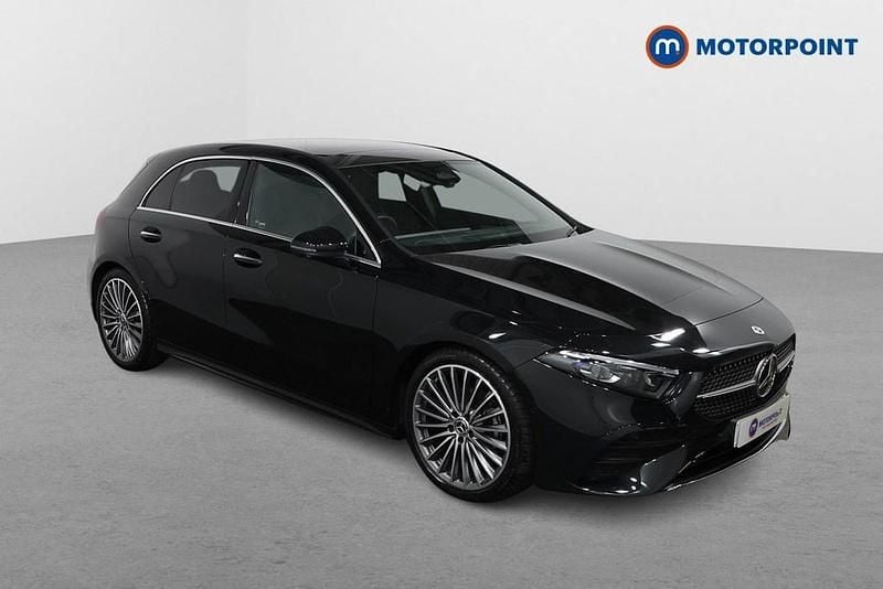Black Used 2024 Mercedes A200 AMG Line Premium Plus Hatchback | £27,699 (Expensive) - Image 1/4