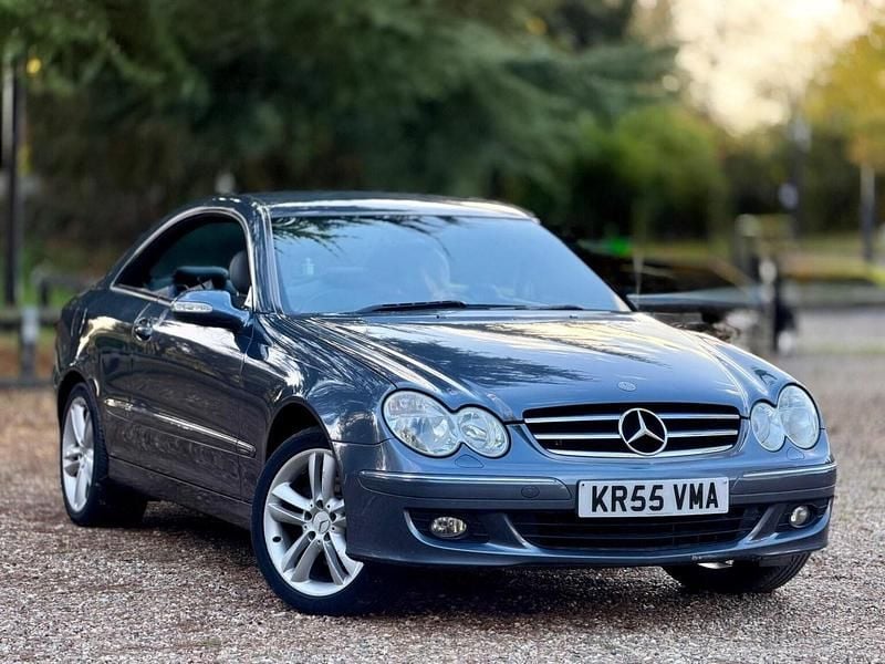 Used Mercedes CLK280 Avantgarde 2006 Blue Coupe