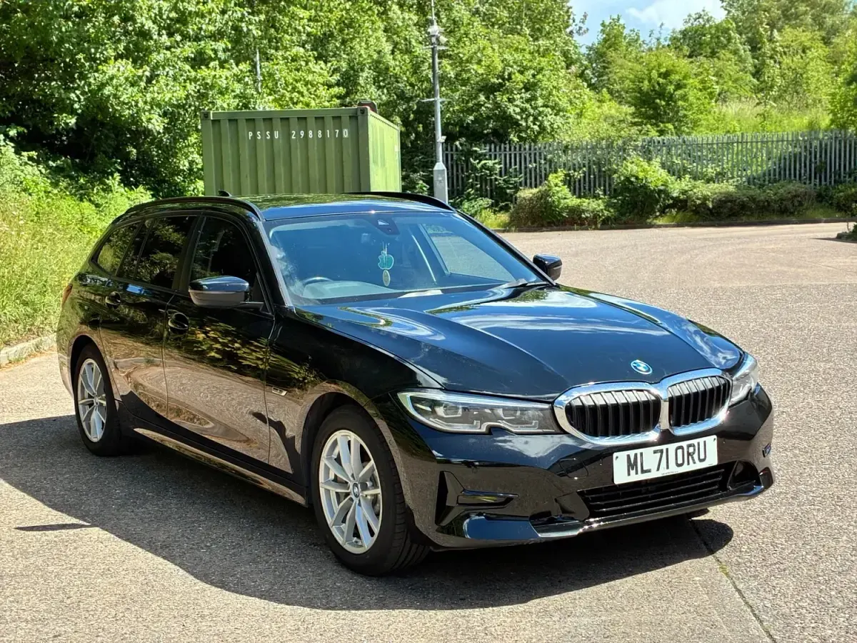 Used BMW 330e 2021 Black Estate