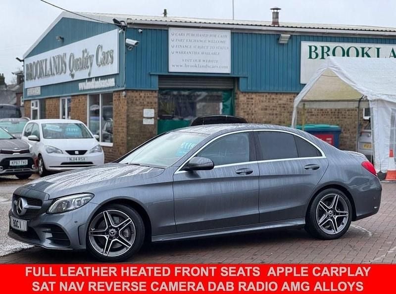 Used Mercedes C300 AMG line 245 HP (180 kW) 2020 Grey Sedan