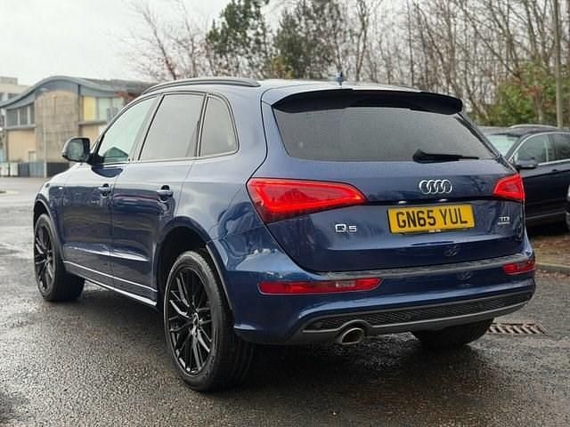 Used Audi Q5 S-line plus 190 HP (139 kW) 2015 Blue SUV