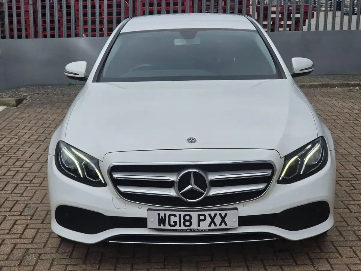 Begagnad Mercedes E220 SE 194 HK (142 kW) 2018 Vit Sedan