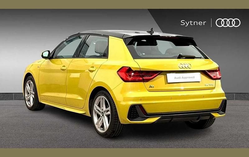Used Audi A1 S-Line 147 HP (108 kW) 2021 Yellow SUV