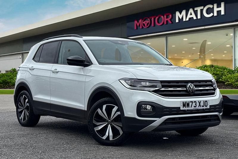 Used VW T-Cross Black Edition 2023 White SUV
