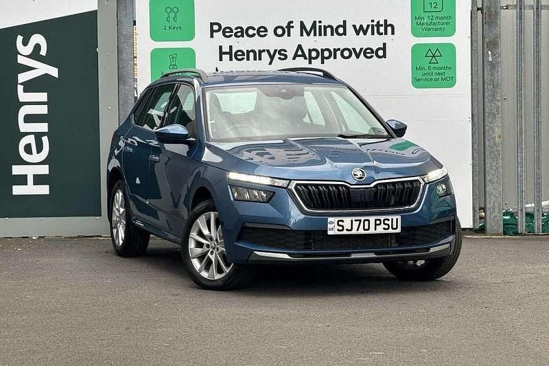 Titan blue metallic Used 2020 Skoda Kamiq SE SUV | £12,995 (Fair price) - Image 1/4
