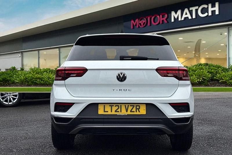 Used VW T-Roc SEL 150 HP (110 kW) 2021 White SUV
