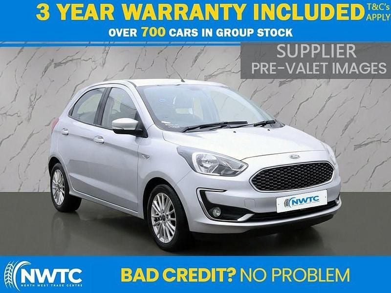 Used Ford Ka Plus Zetec 85 HP (62 kW) 2019 Silver Hatchback