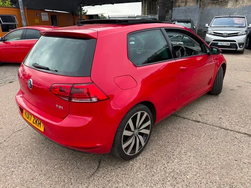 Used VW Golf VII GT 2017 Red Hatchback