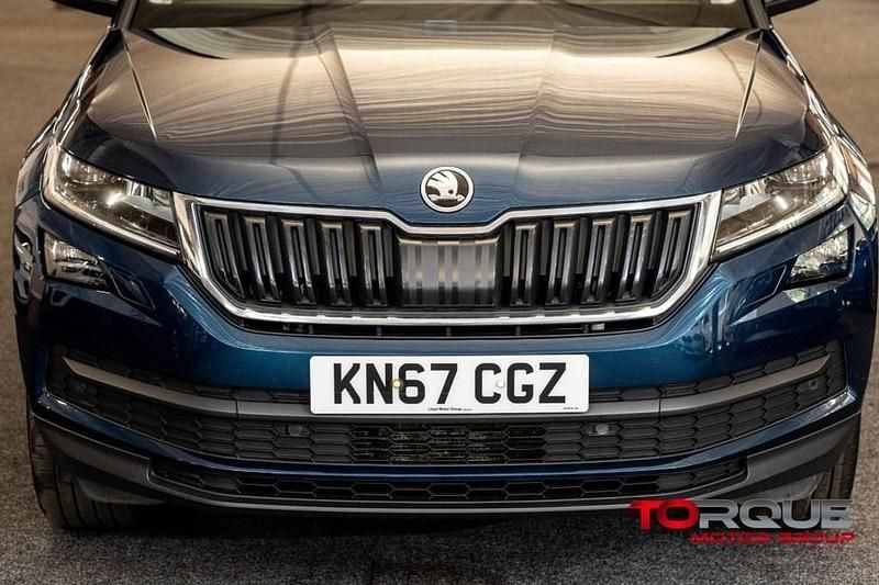 Used Skoda Kodiaq SE L 150 HP (110 kW) 2017 Blue SUV