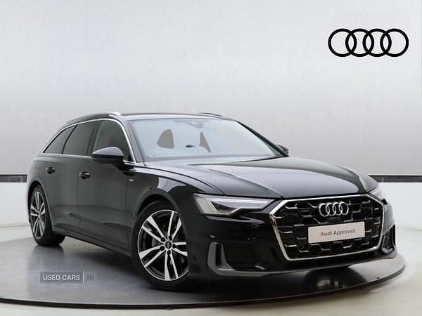 Used Audi A6 S-Line 204 HP (150 kW) 2024 Black Estate