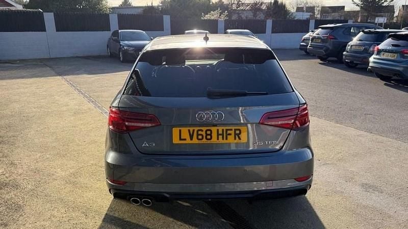 Used Audi A3 Black Edition 2018 Grey Sedan