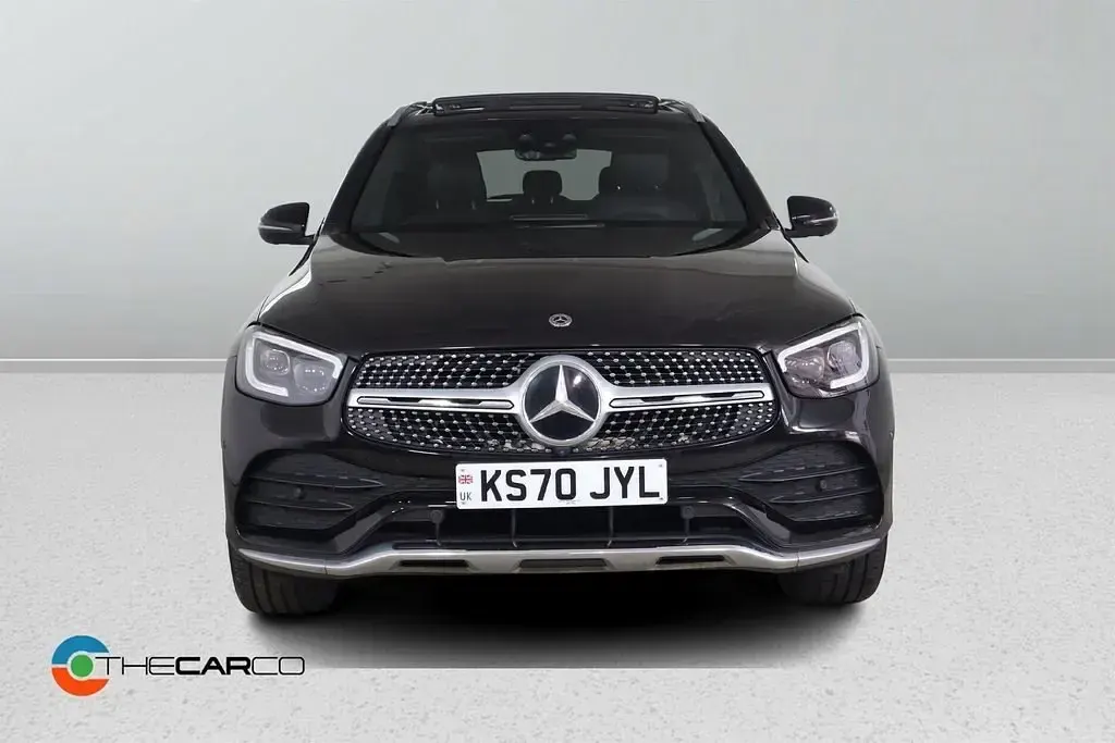 Begagnad Mercedes GLC300 AMG line 2020 Svart Kombi