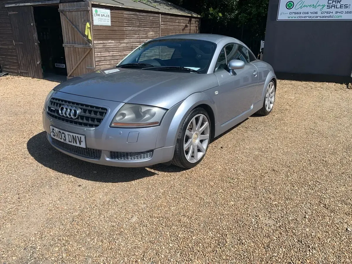 Used Audi TT 225 HP (165 kW) 2003 Silver Coupe