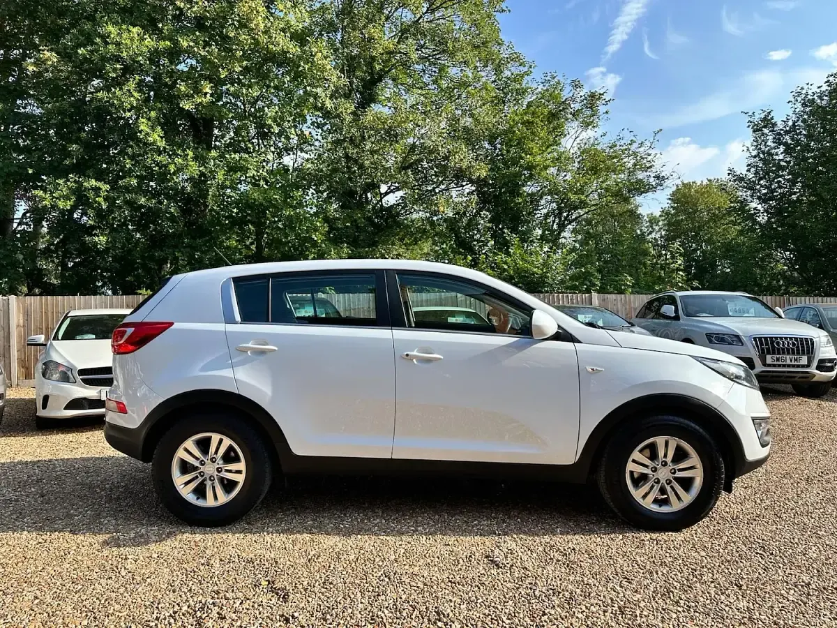 Used Kia Sportage 115 HP (84 kW) 2013 White SUV