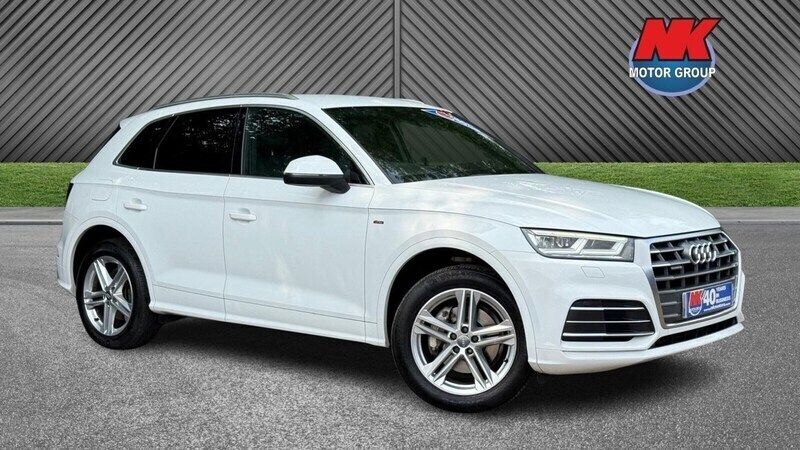 White Used 2017 Audi Q5 S-Line SUV | £18,999 (Fair price) - Image 1/4