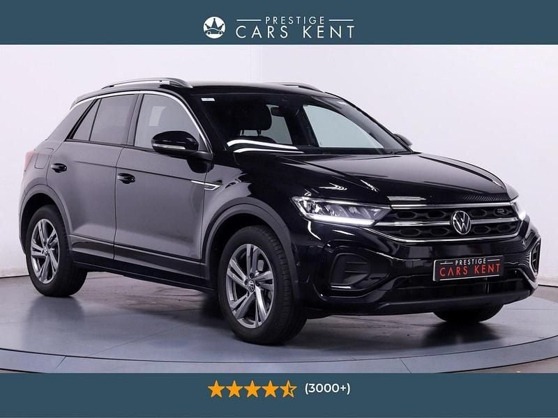 Black Used 2024 VW T-Roc R-line SUV | £25,349 (Fair price) - Image 1/4