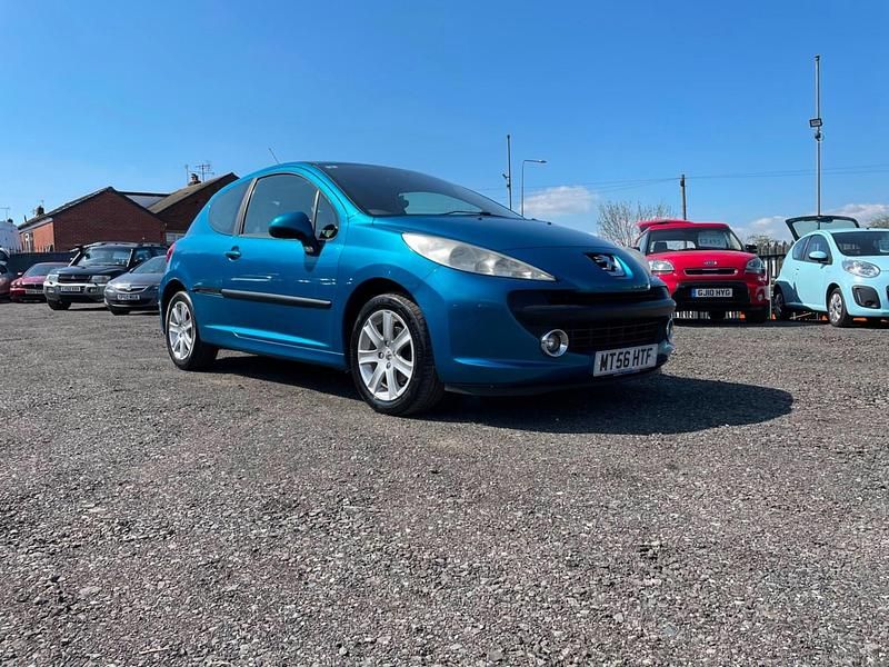 Used Peugeot 207 Sport 120 HP (88 kW) 2007 Blue Hatchback