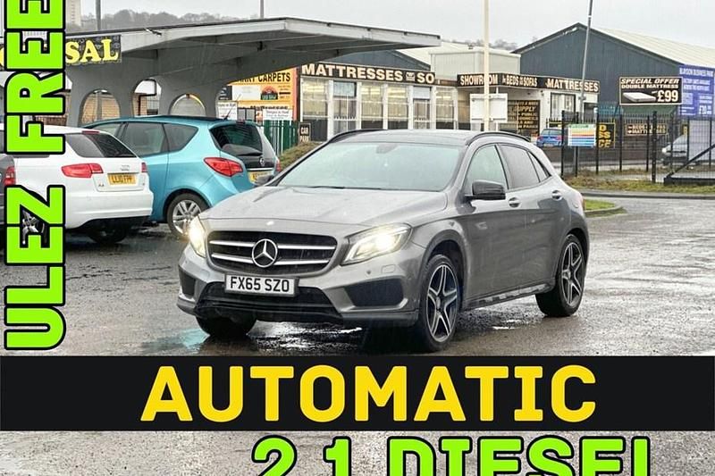 Used Mercedes GLA220 AMG line 170 HP (125 kW) 2015 Grey SUV