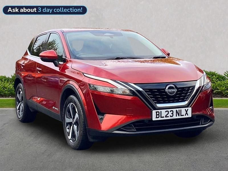 Red Used 2023 Nissan Qashqai N-Connecta SUV | £20,589 (Fair price) - Image 1/4