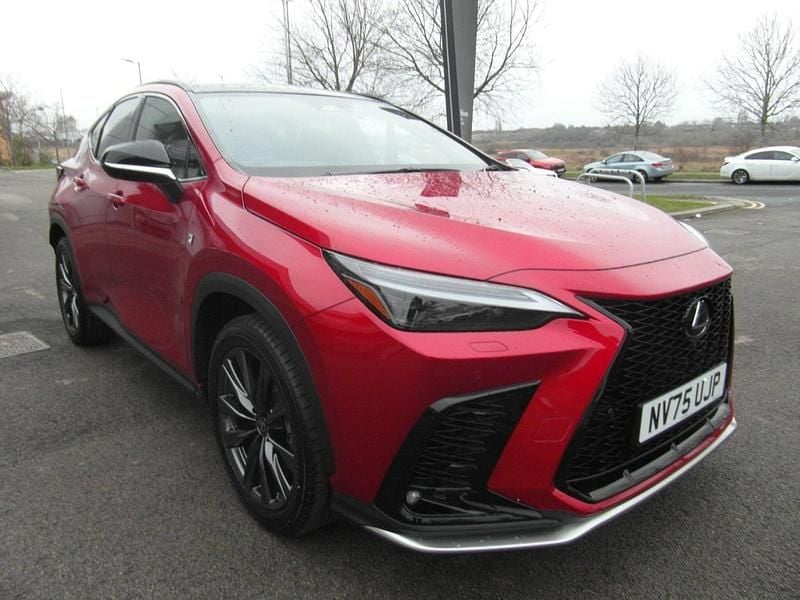 New Lexus NX350h Sport Line 2026 Red Estate