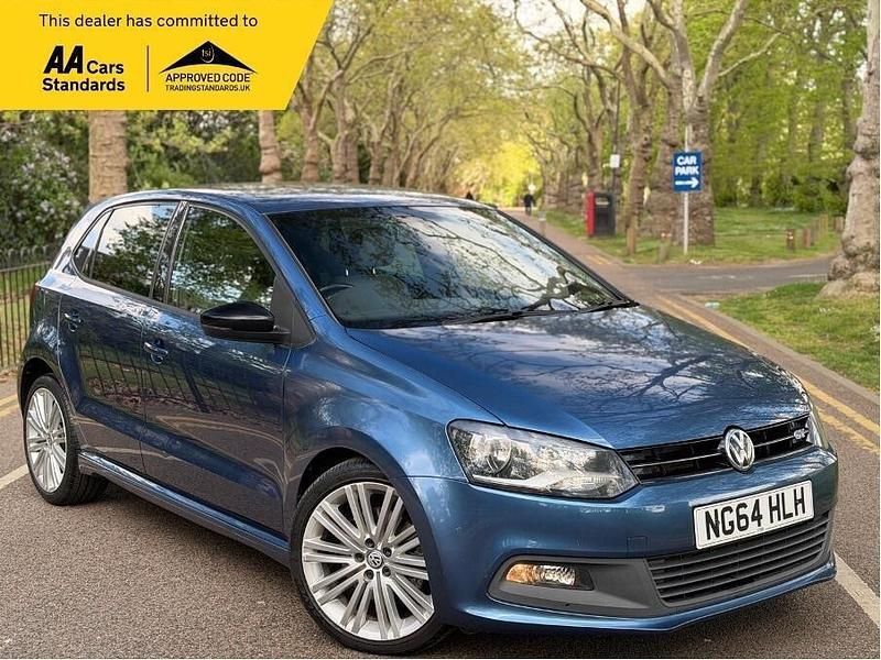 Begagnad VW Polo BlueGT 2015 Blå Halvkombi