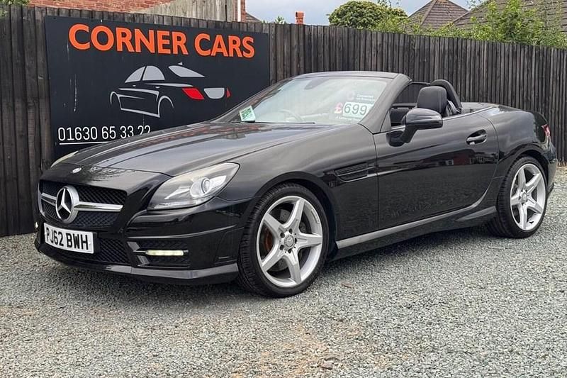 White Used 2012 Mercedes SLK250 AMG Cabriolet | £6,495 (Fair price) - Image 1/1