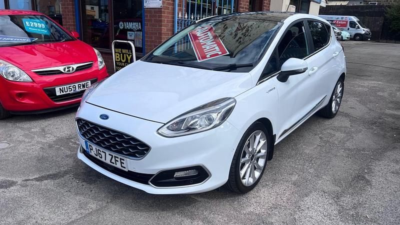 Used Ford Fiesta Vignale 100 HP (73 kW) 2018 White Hatchback