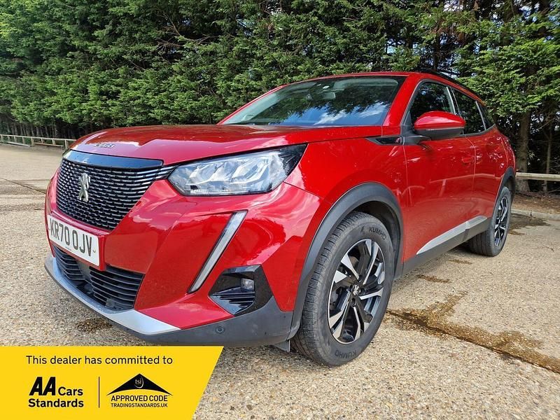 Red Used 2020 Peugeot 2008 Allure SUV | £10,000 (Good price) - Image 1/3