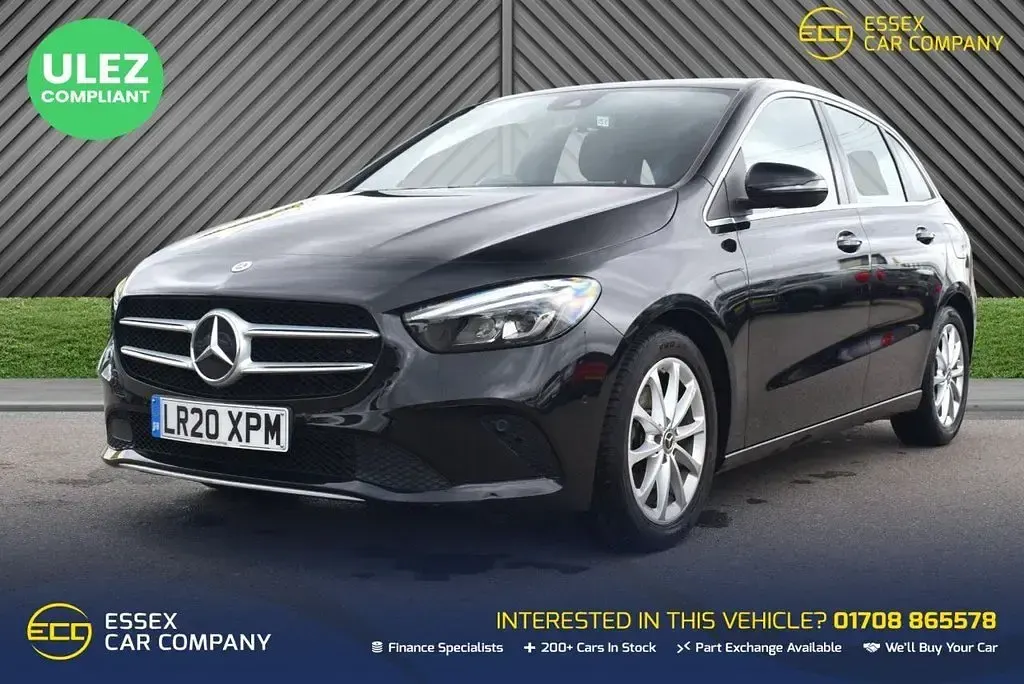 Used Mercedes B200 Executive 150 HP (110 kW) 2020 Black Hatchback