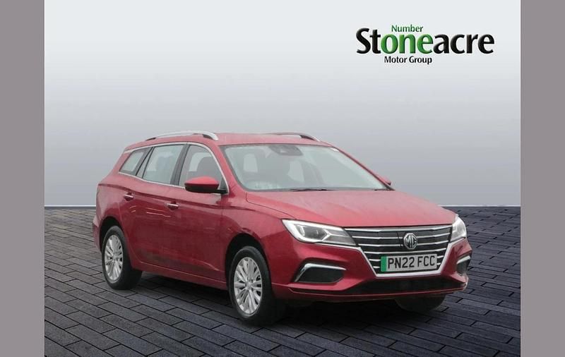 Used MG MG5 EV Exclusive 113 kW (154 HP) 2022 Red Estate