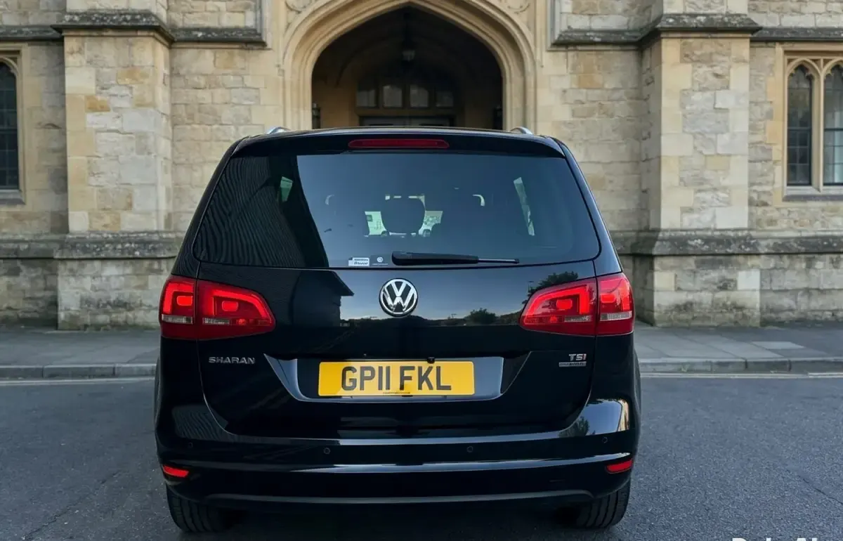 Used VW Sharan 150 HP (110 kW) 2011 Black MPV