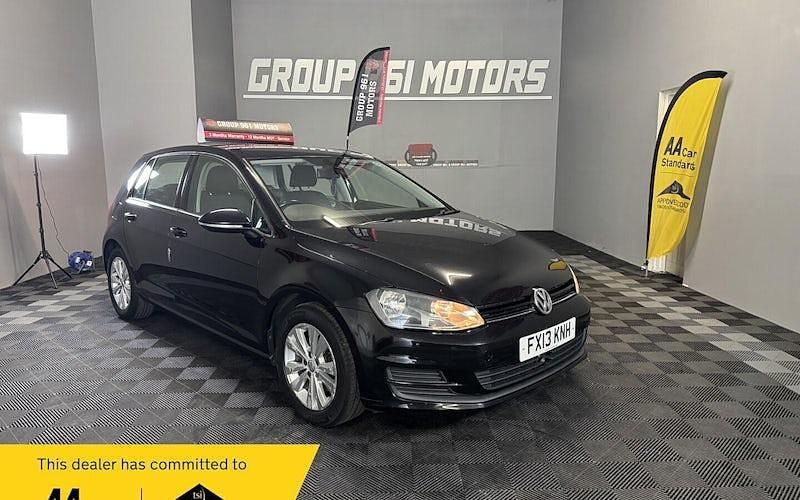 Used VW Golf VII SE 150 HP (110 kW) 2013 Black Hatchback