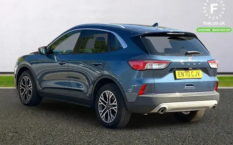 Used Ford Kuga Titanium 120 HP (88 kW) 2021 Blue SUV
